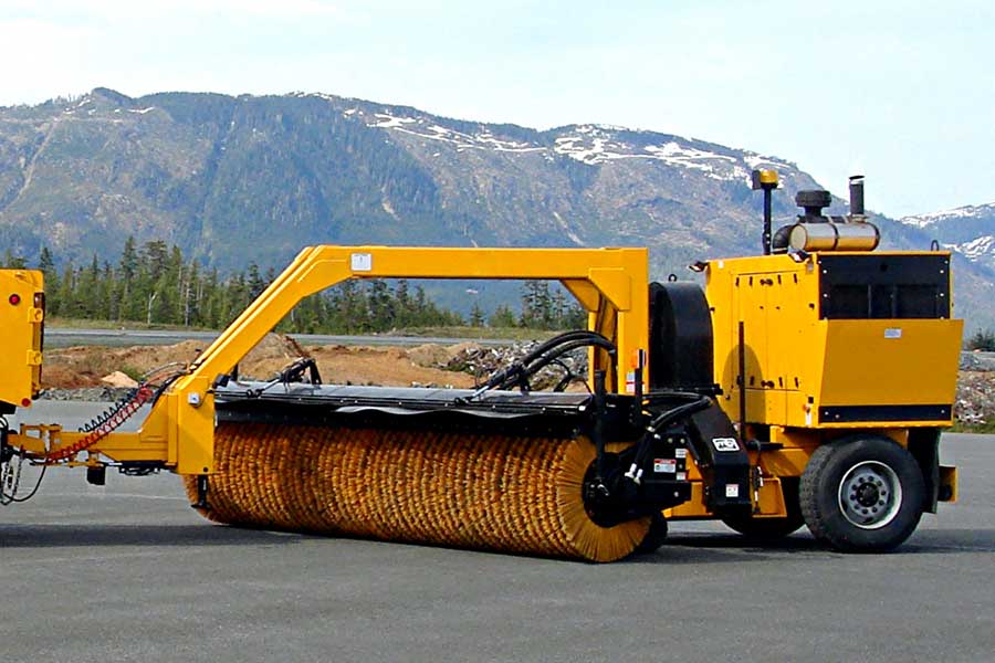 Tow Behind Broom