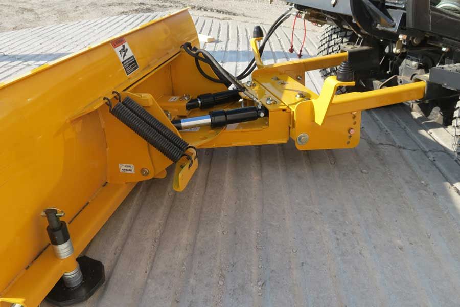 DZR power v-plow that can be mounted on many applications