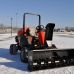 MD-SNB hydraulically driven rotary broom for commercial turf mowers