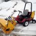 HCT hydraulically driven rotary broom for commercial turf applications
