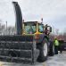 FMC hydraulically driven broom for loaders and tractors