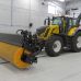 FMC hydraulically driven broom for loaders and tractors