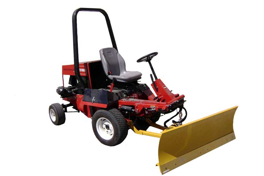 DZR power v-plow that can be mounted on many applications